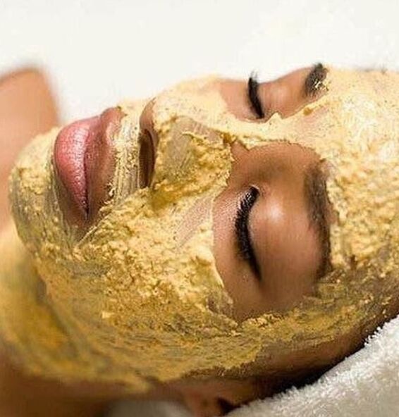 Ginger mask has an enhanced effect